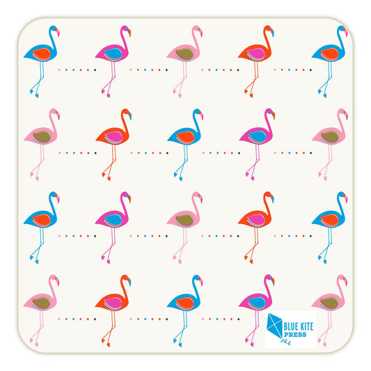 Flamingo Paper Coasters
