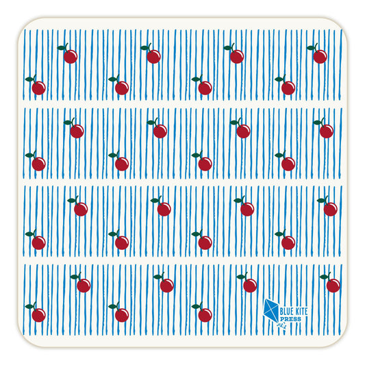 Cherry Paper Coasters