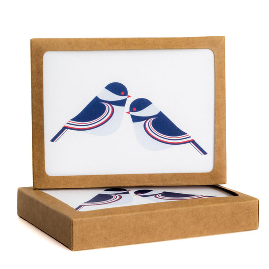 Chickadee Boxed Card Set - Blue Kite Press