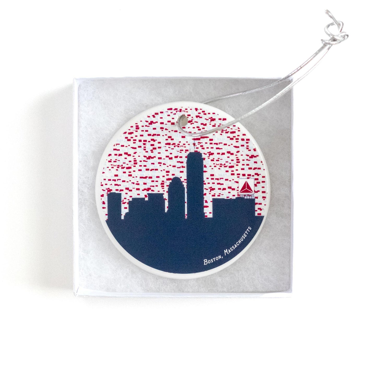 Boston Skyline Ornament | Citgo Sign | Christmas Ornament