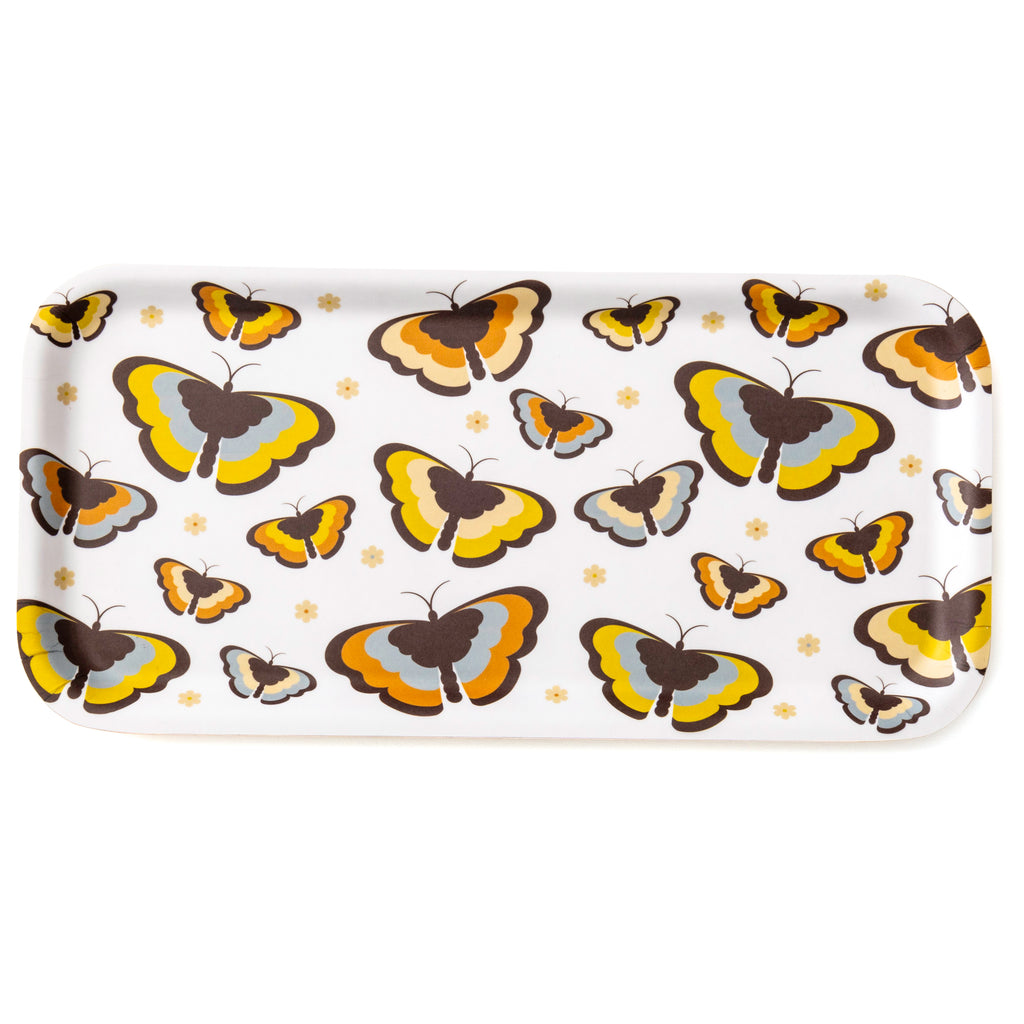 Butterfly Birch Tray | 70s Boho | Serving Tray
