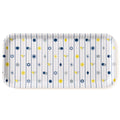 Hanukkah Birch Tray with dreidel and menorah patterns, eco-friendly serving tray for snacks and decor, 11x5 inches.