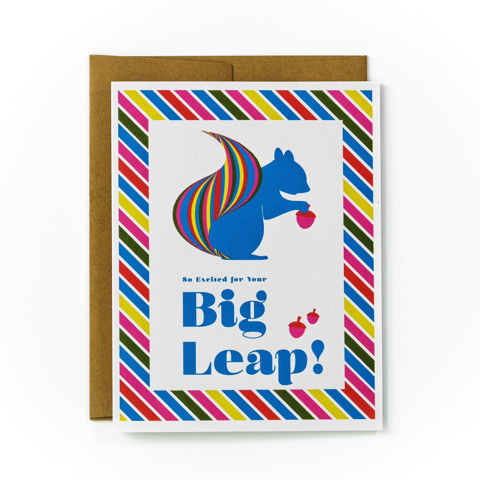 Big Leap Squirrel Card