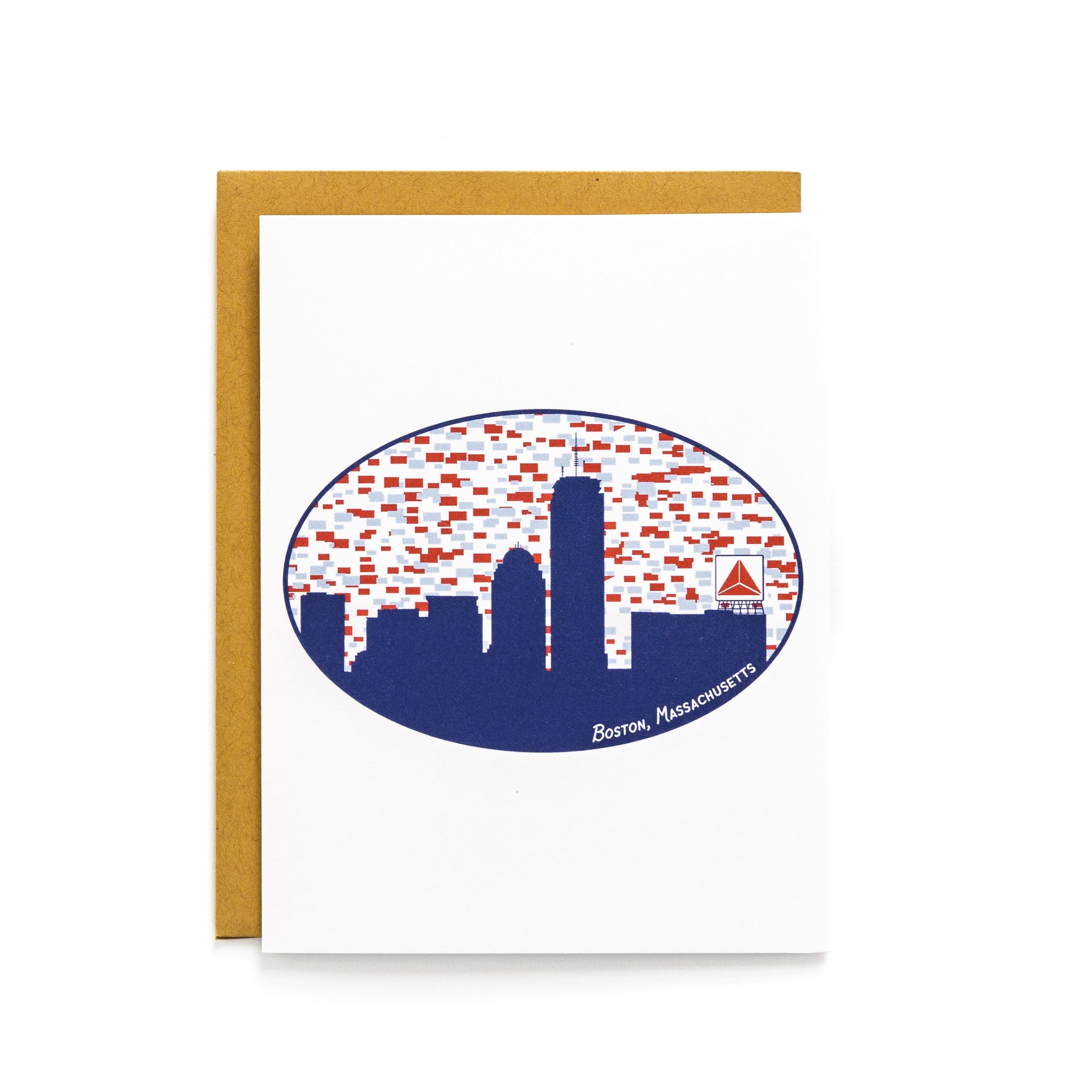 Boston Skyline Card