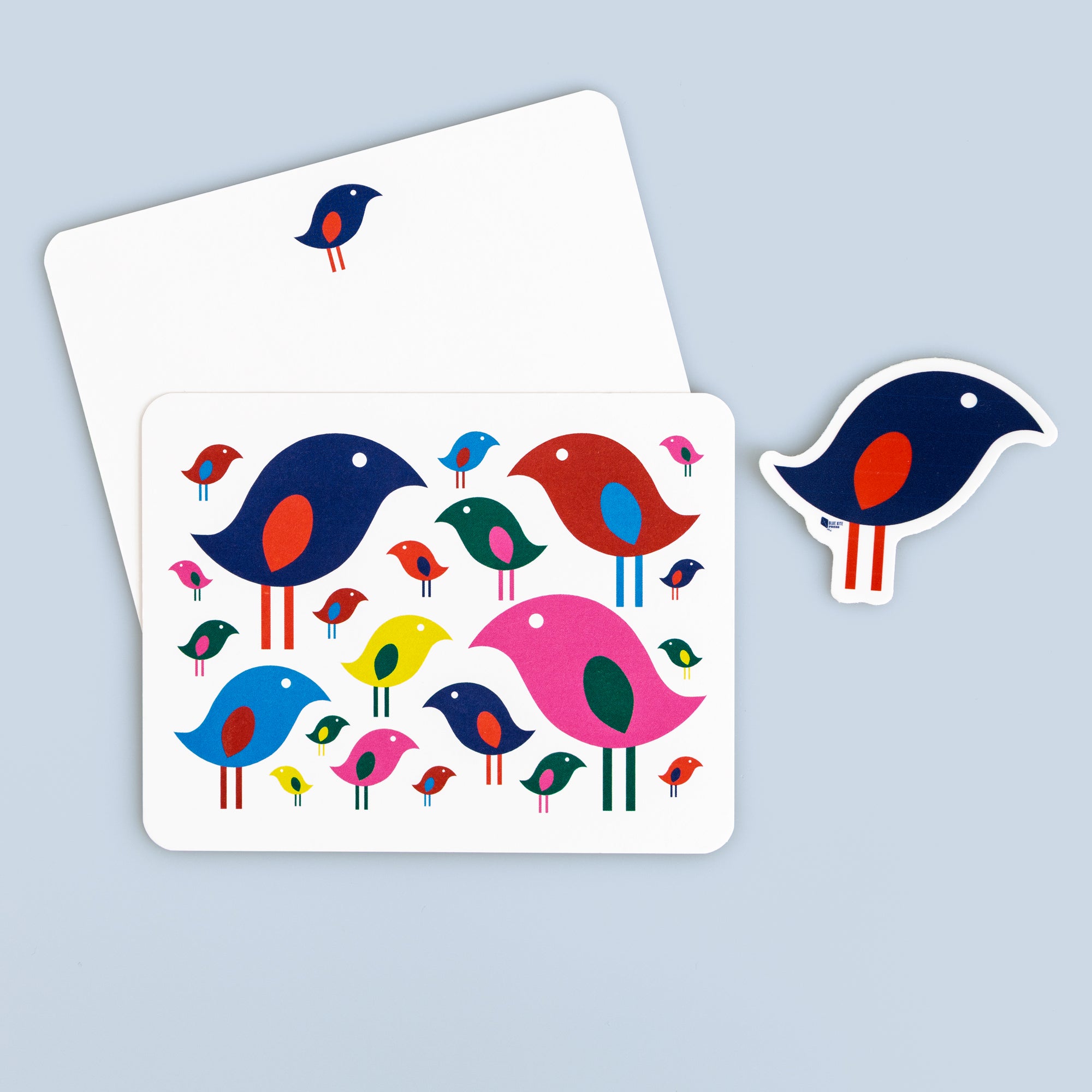 Blue Bird Sticker