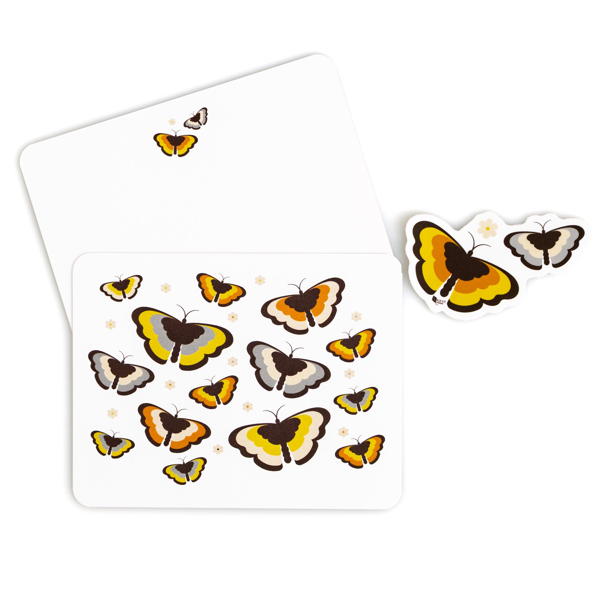 Butterfly Flat Cards | Box Set of 8