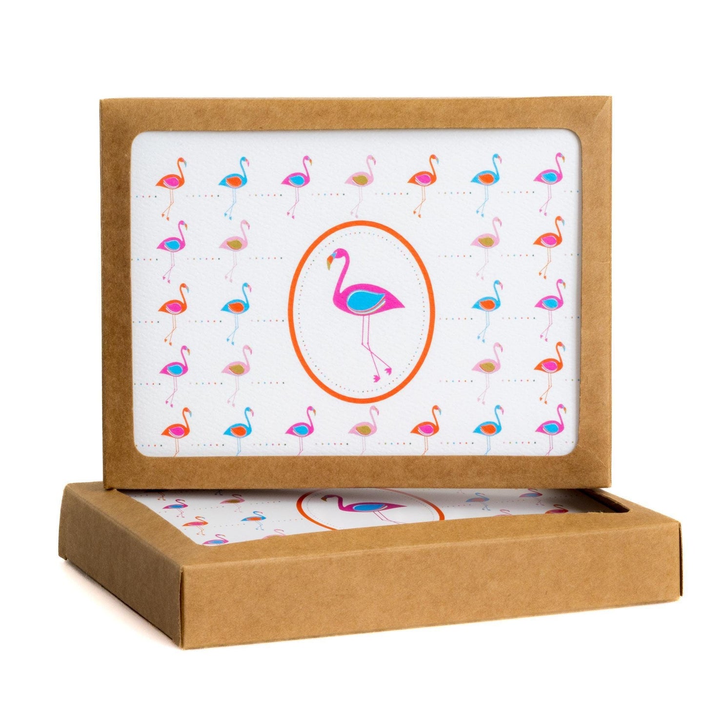 Flamingo Boxed Card Set - Blue Kite Press