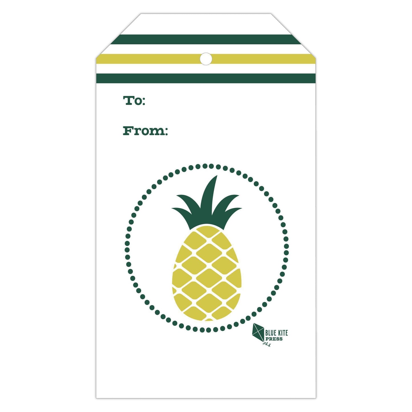 Pineapple Gift Tags - Blue Kite Press