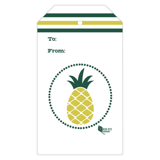 Pineapple Gift Tags - Blue Kite Press