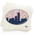 Boston Skyline Swedish Dishcloth | Citgo Sign | Cellulose 6.75"x8"