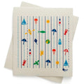 Seaside Swedish Dishcloth | New England Coastal | Cellulose 6.75"x8"