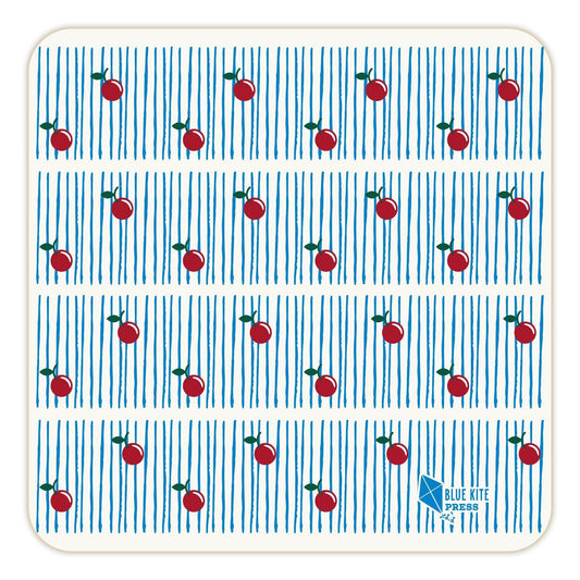 Cherry Paper Coasters | Vintage Cherries | Disposable