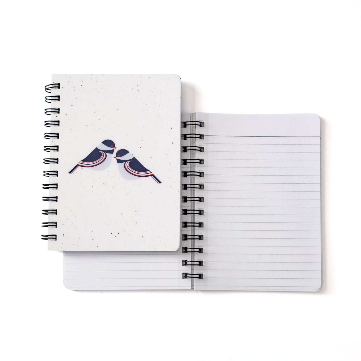 Chickadee Notebook | Modern Birds | 5x7 Spiral