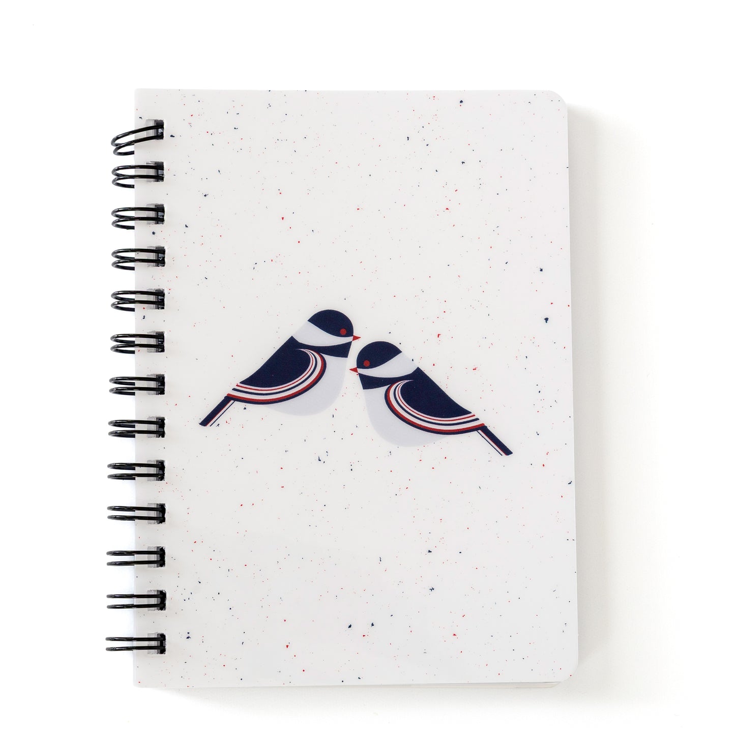 Chickadee Notebook | Modern Birds | 5x7 Spiral