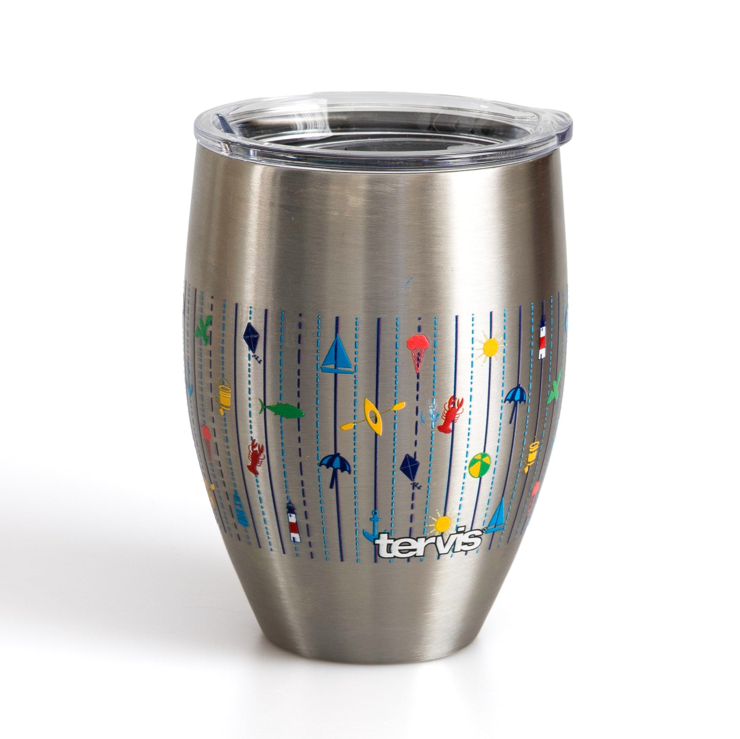 Seaside Tervis Tumbler | New England Coastal | 12 oz | Stainless Steel