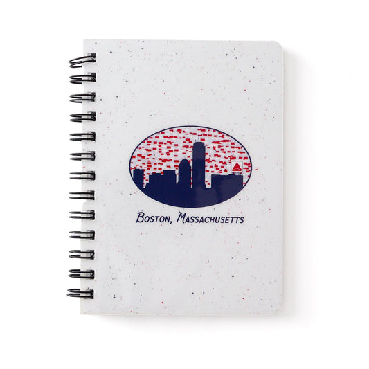 Boston Skyline Spiral Notebook - Blue Kite Press