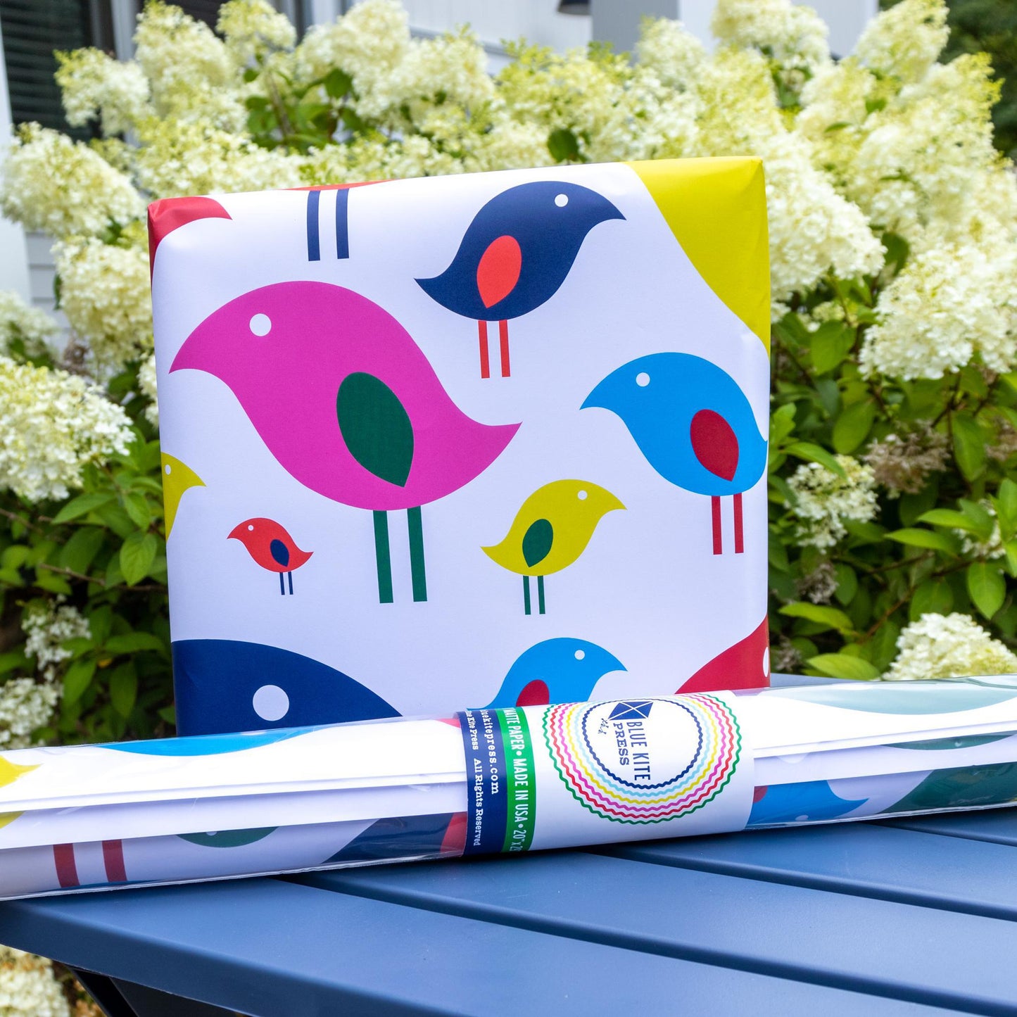 Bright Bird Wrapping Paper
