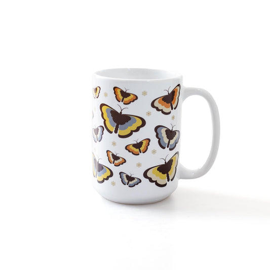 Butterfly Ceramic Mug - Blue Kite Press
