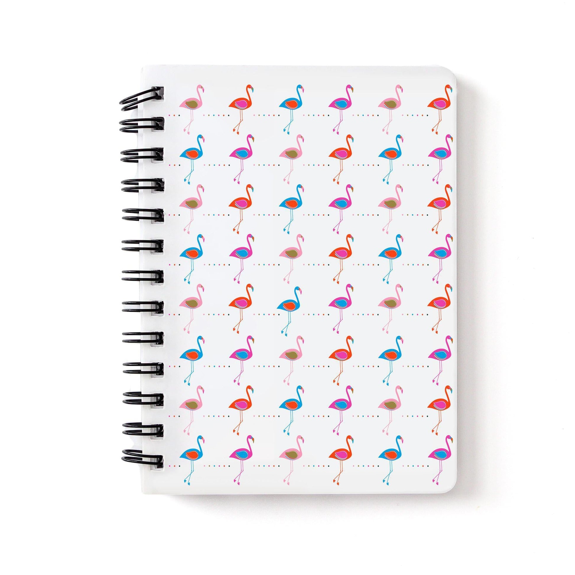 Flamingo Notebook | Spiral Bound 5x7 - Blue Kite Press