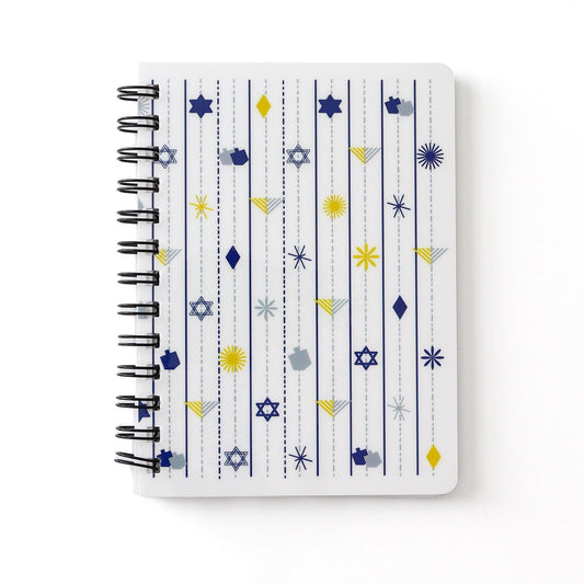 Hankkah Spiral Notebook - Blue Kite Press