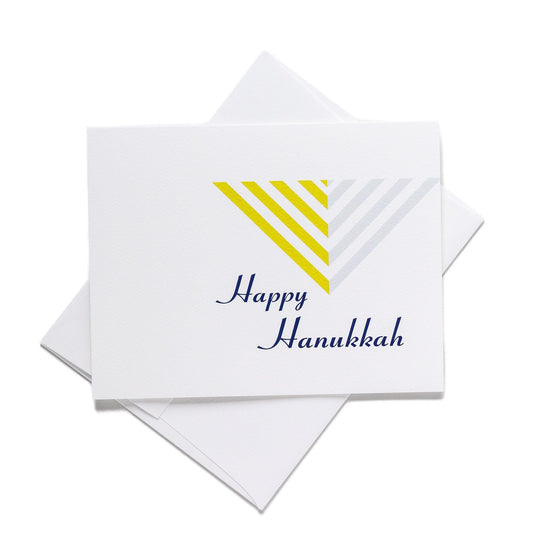 Happy Hanukkah Card - Blue Kite Press