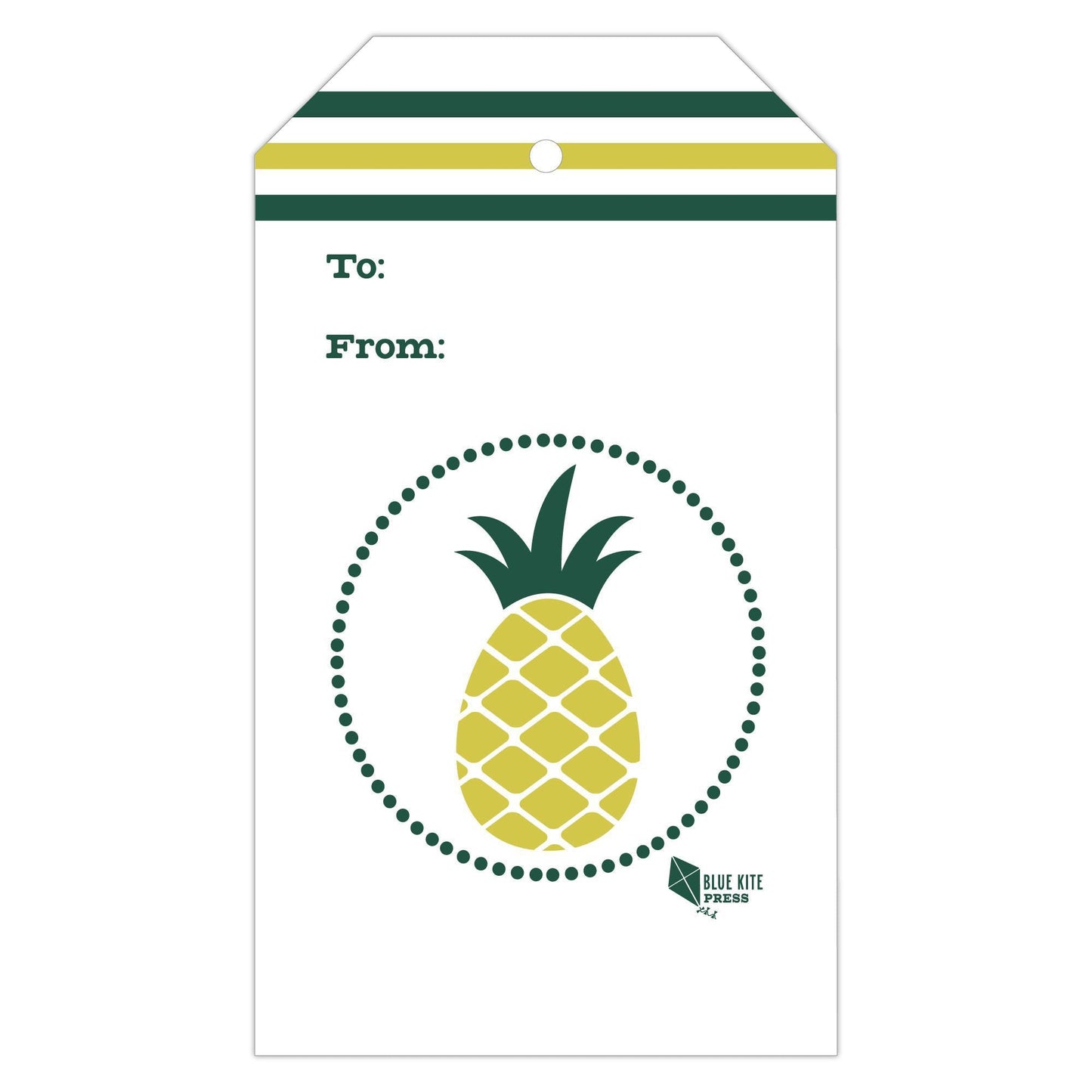 Pineapple Gift Tags - Blue Kite Press
